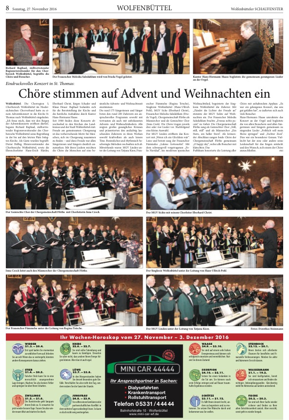 Adventskonzert 2016